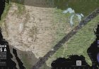 Solar eclipse maps show 2024 totality path, peak times across the U.S.